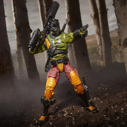 G.I. Joe Classified Series #155 Darklon 6-Inch Action Figure with 6 Accessories – Collectible - Jaiman Toys