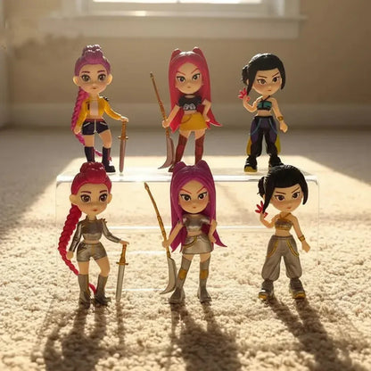 K-Pop Demon Hunters Collectible Figure – Anyone Blind Box (Mystery) | Anime-Style Action Figure | Mystery Toy for Kids & Collectors-1 Piece Random