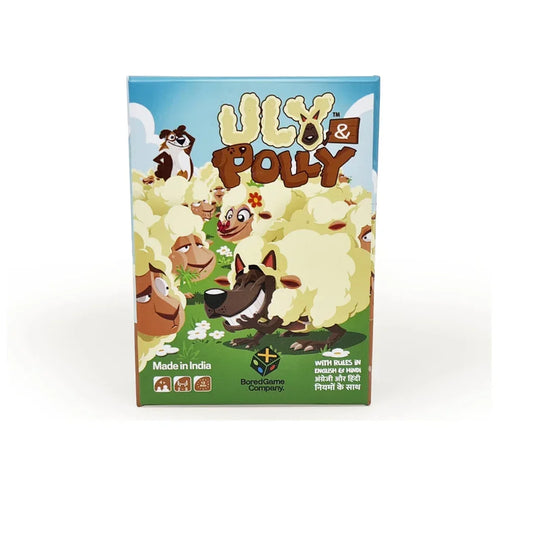 Blue Orange Games Uly & Polly Family Card Game – Quick & Fun Strategy Game for Kids & Adults (2–5 Players, Ages 7+)