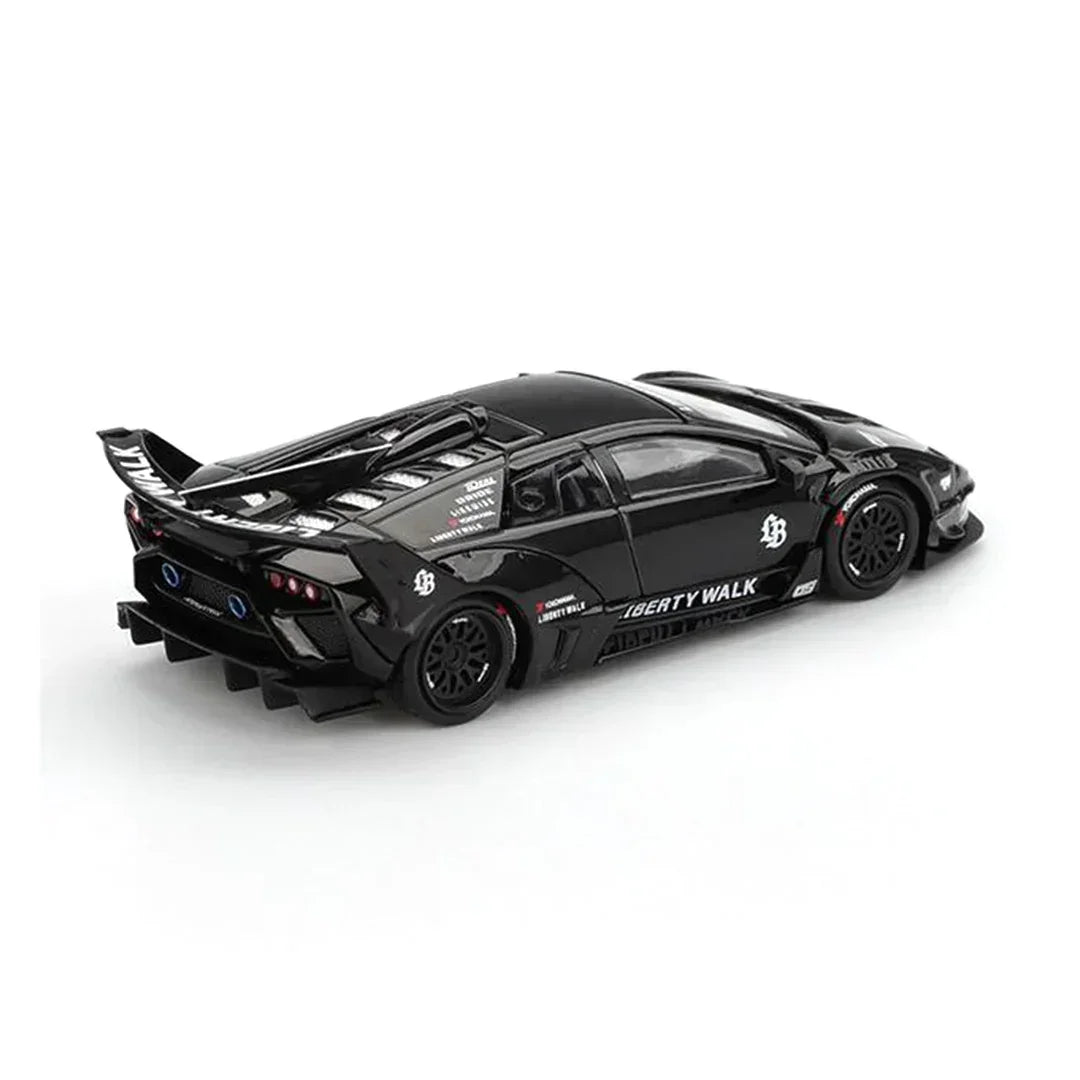 Mini GT 1:64 Toyota Supra A80 Top Secret GT-300 Purple + Lamborghini Murcielago GT Evo Black – Set of 2 Diecast Cars