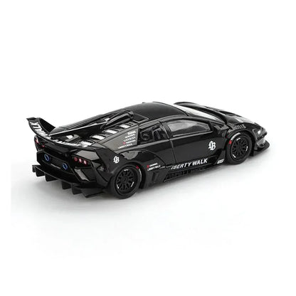Mini GT 1:64 Toyota Supra A80 Top Secret GT-300 Purple + Lamborghini Murcielago GT Evo Black – Set of 2 Diecast Cars