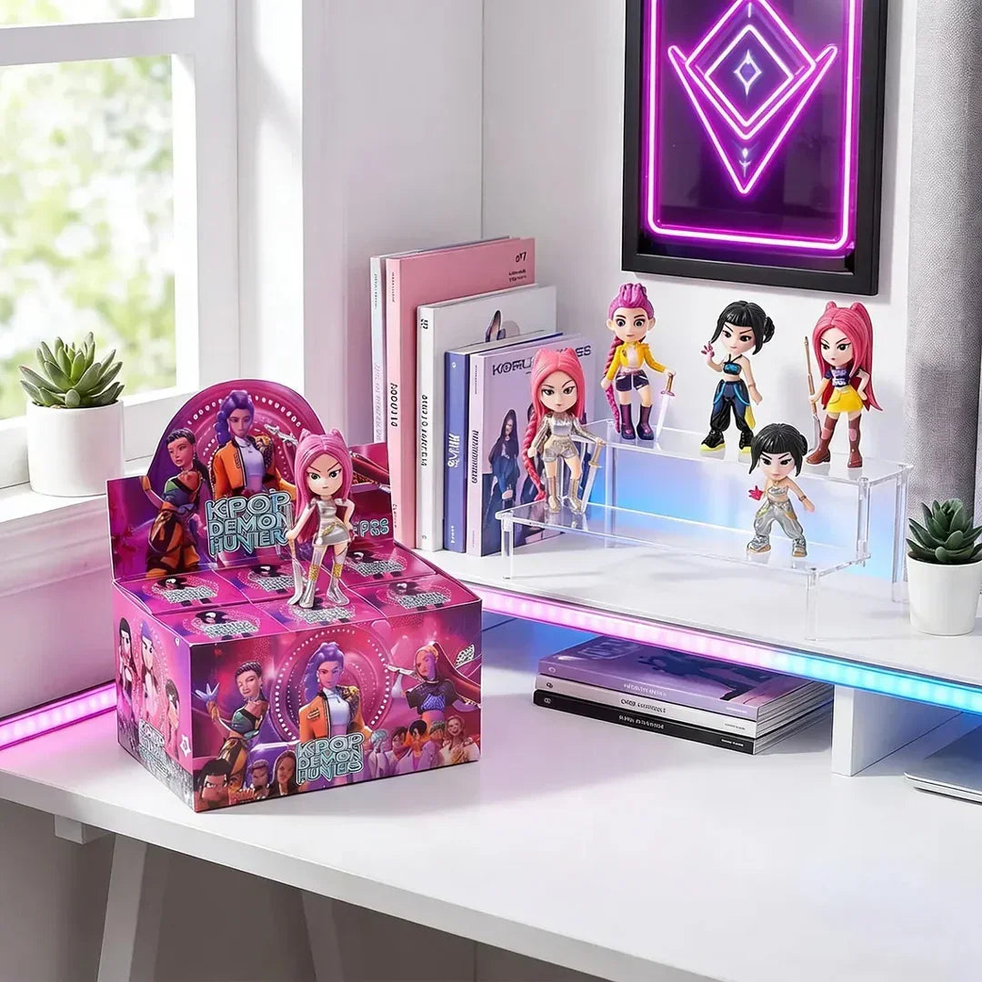 K-Pop Demon Hunters Collectible Figure – Anyone Blind Box (Mystery) | Anime-Style Action Figure | Mystery Toy for Kids & Collectors-1 Piece Random