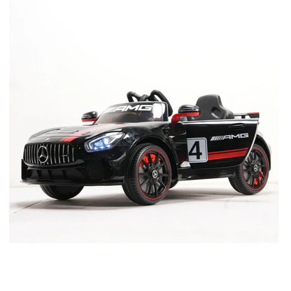 EMotorad Formula Fun Mercedes-AMG GT4 Ride-On Toy Car for Kids | Battery Operated Luxury Car