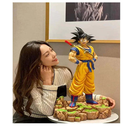 Ultimate Action Figure – 33cm Dragon Son Goku Anime Statue | PVC Big Collectible Model Toy for Fans & Collectors HW - Jaiman Toys
