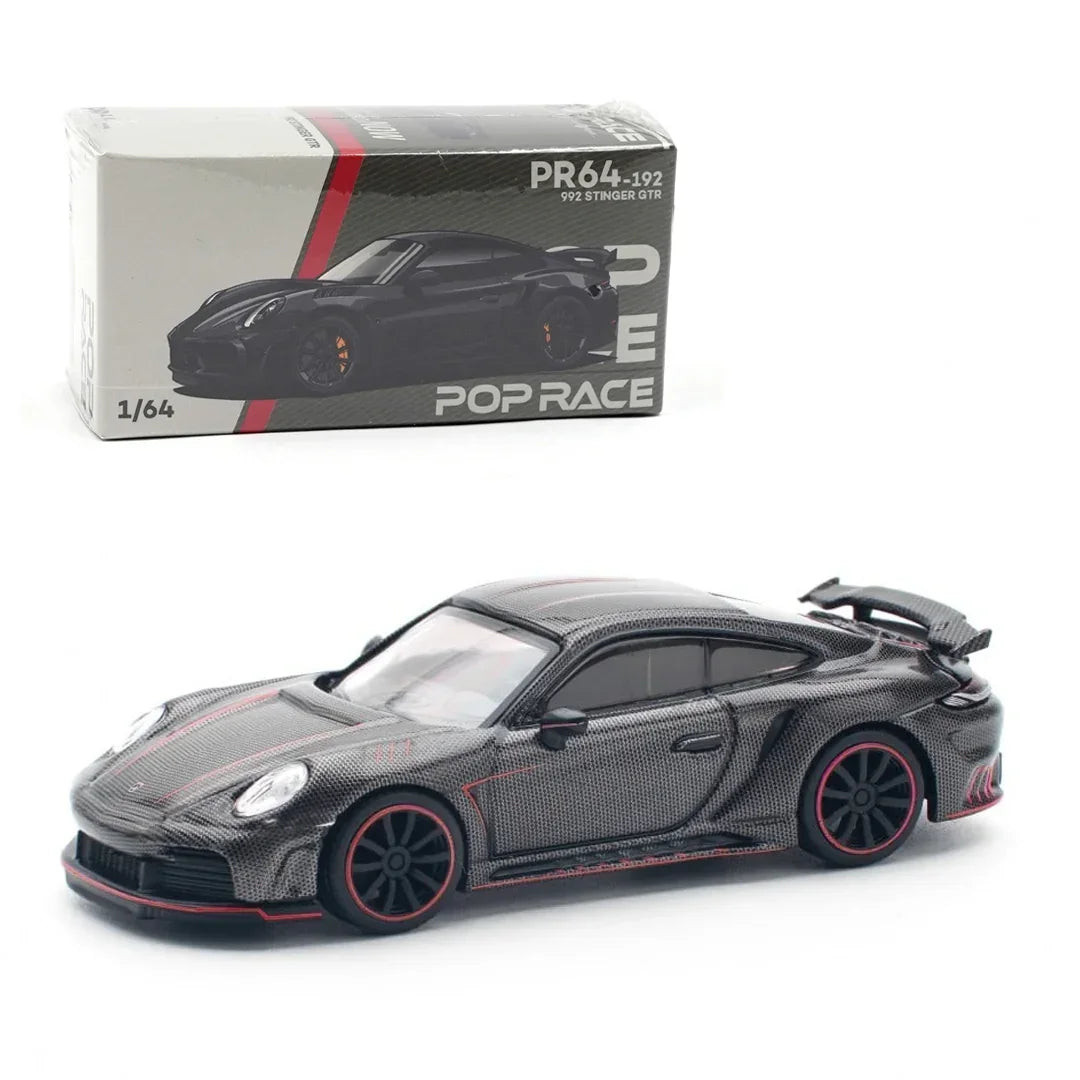 POP Race 1:64 -192 992 Stinger GTR Diecast Model Car – Premium Collector Edition