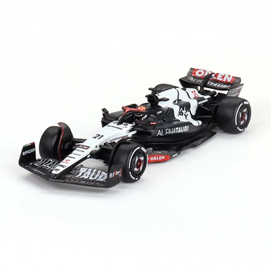 Mini GT 1/64 AlphaTauri AT04 #21 Yuki Tsunoda – 2023 F1, 2023 Australian GP Diecast Model Car (MGT00727-L) - Jaiman Toys