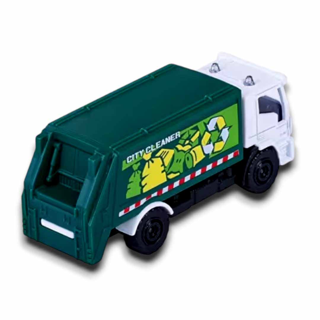 Majorette 1:64 Iveco Eurocargo City Cleaner Garbage Truck – Die-Cast Metal Collector Edition