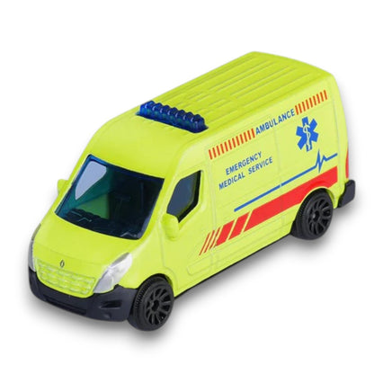Majorette 1:64 Renault Master Ambulance – Emergency Medical Service Die-Cast Collector Edition