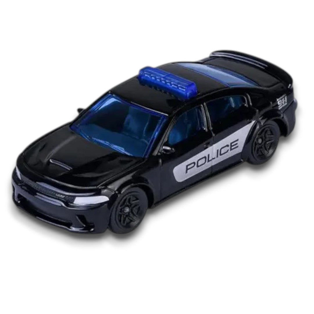 Majorette 1:64 Dodge Charger Police Car – Die-Cast Metal Collector Edition