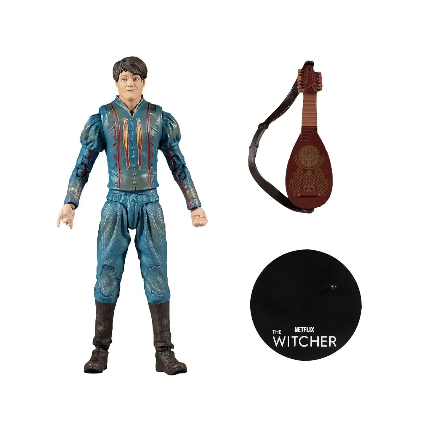 McFarlane Toys The Witcher (Netflix) Jaskier 7" Action Figure with Accessories Age 14+ - Jaiman Toys