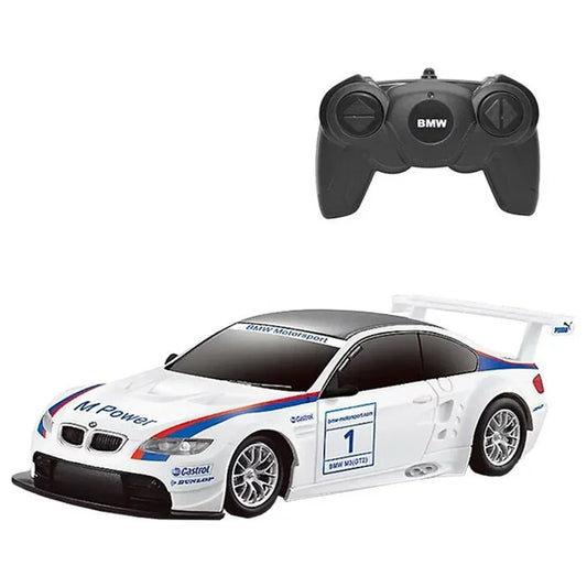 Rastar 1:24 BMW M3 Remote Control Car (White) | Official Licensed RC Model Toy with 2.4G Control