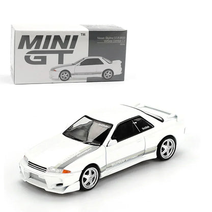 Mini GT 1:64 Duo Set Lamborghini Huracán GT3 EVO2 Daytona 2024 + Nissan Skyline GT-R R32 VeilSide | Premium Diecast Collector Models