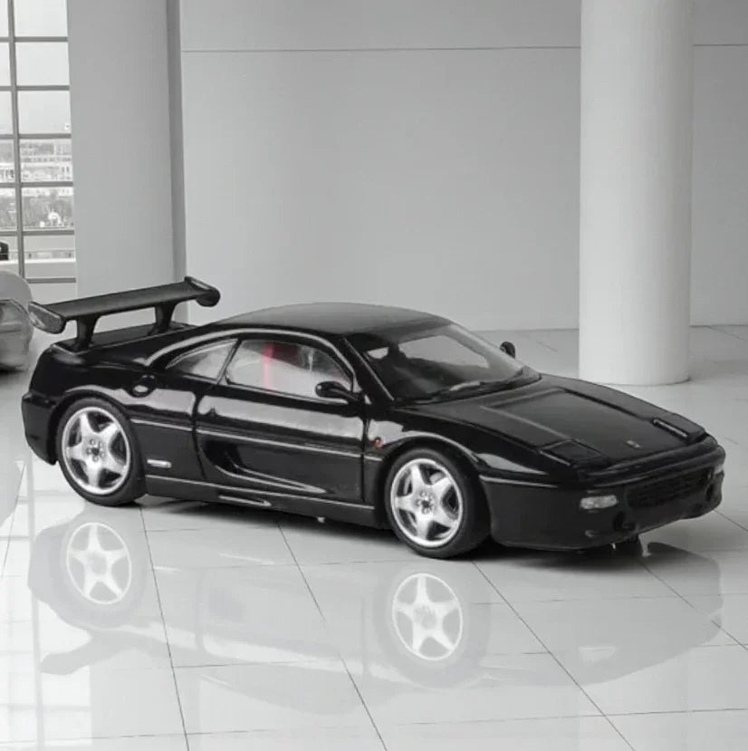 Classic Lover F355  Black 1:64 Scale Diecast Car Model – Collector’s Edition