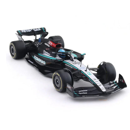 Bburago 1:24 Mercedes-AMG W15 #63 George Russell 2024 F1 Diecast Model Car – Official Licensed Formula 1 Replica