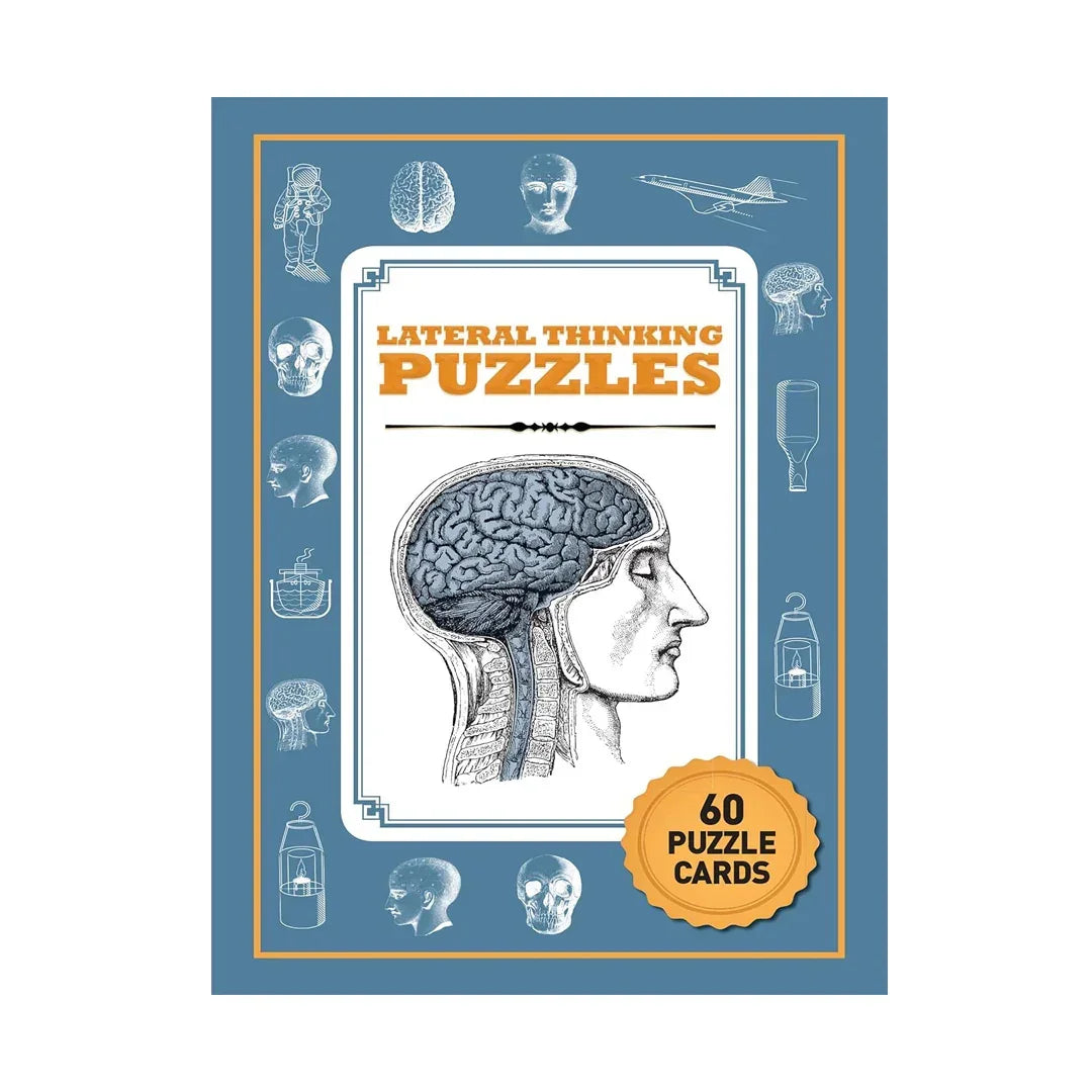 Puzzle Cards: Lateral Thinking Puzzles – Brain Teasers for All Ages - Jaiman Toys