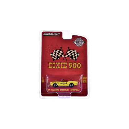 GreenLight Dixie 500 Exclusive 1971 Plymouth Barracuda Convertible Pace Car 1:64 Diecast Model