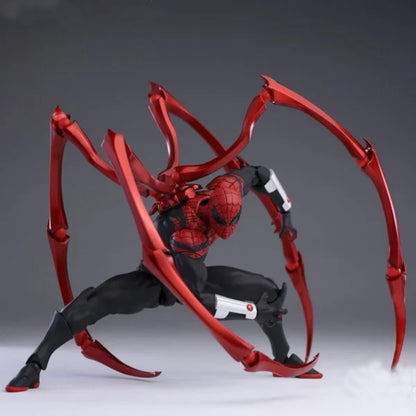 Ultimate Neighbor Spider-Man Figure 1/12  | Premium Articulated Action Figure with Accessories | Collectible Marvel Superhero Toy