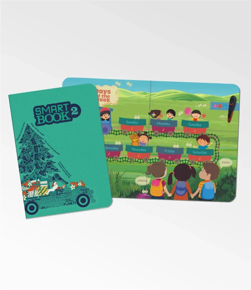 goDiscover Smart Book 2 with Talking Smart Pen | Interactive Learning Kit for Kids 3–5 Years
