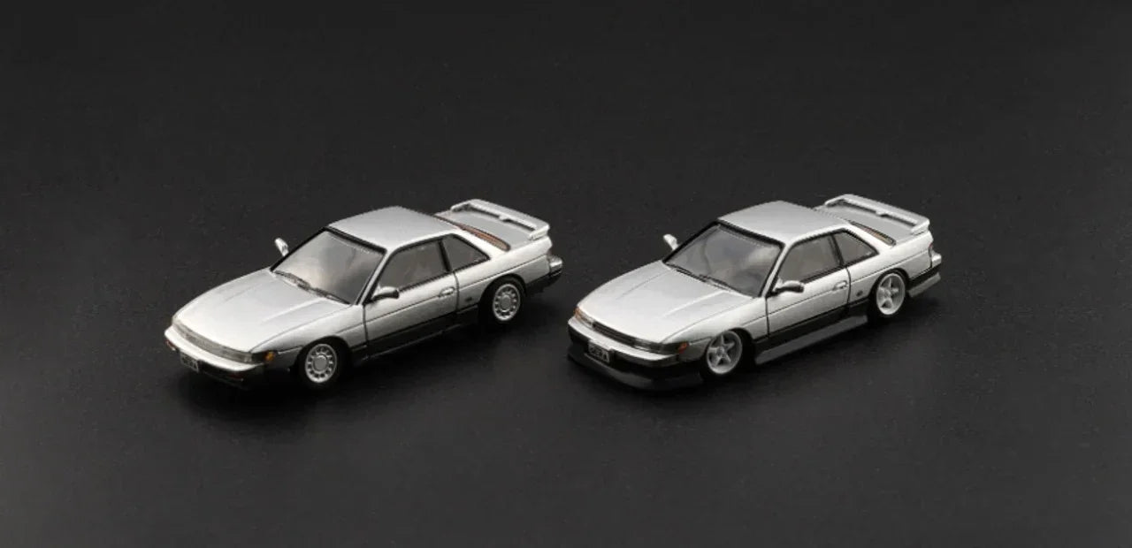 BMC 1/64 Nissan Silvia S13 - Silver/Grey (RHD)-Diecast Car - Jaiman Toys