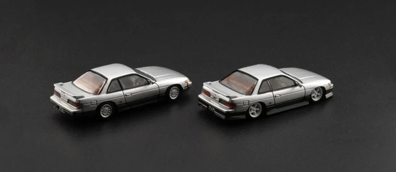 BMC 1/64 Nissan Silvia S13 - Silver/Grey (RHD)-Diecast Car - Jaiman Toys
