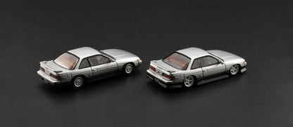 BMC 1/64 Nissan Silvia S13 - Silver/Grey (RHD)-Diecast Car - Jaiman Toys