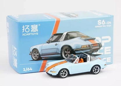 POPRACE 1/64 SINGER TARGA GULF - Jaiman Toys