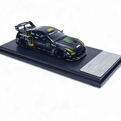 Model Collect 1:64 LBWK Nissan GT-R R35 Diecast Model Car – Liberty Walk Racing Edition