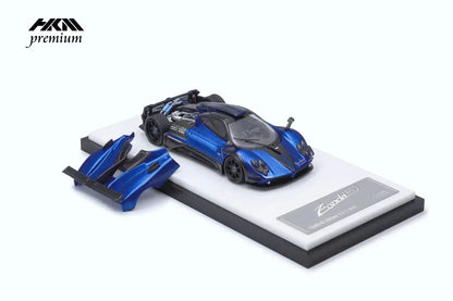 HKM Premium 1:64 Pagani Zonda 760 Roadster  Diecast Model Car – Purple | Hypercar Collectible