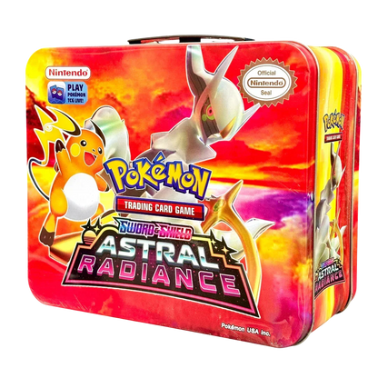 Pokemon Playing Cards Sword & Shield Crown Zenith Tin Box With Cards (Red) - Jaiman Toys