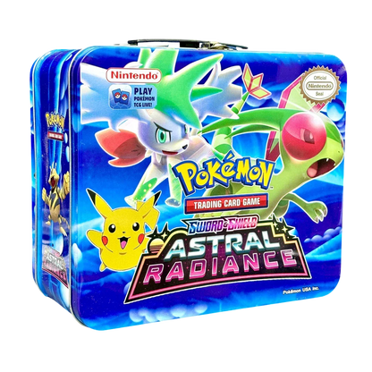 Pokemon Playing Cards Sword & Shield Crown Zenith Tin Box With Cards (Blue) - Jaiman Toys