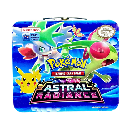 Pokemon Playing Cards Sword & Shield Crown Zenith Tin Box With Cards (Blue) - Jaiman Toys