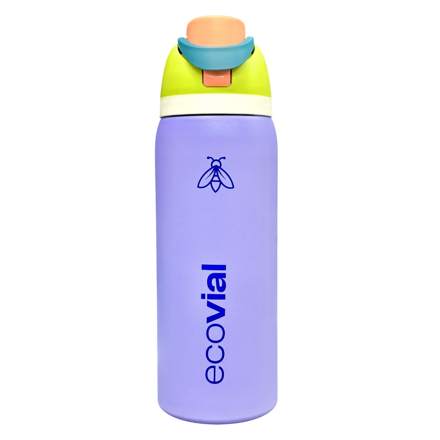 Ecovial 32 OZ - Vacuum Bottle Sip n Swig 960 ML (Purple) - Jaiman Toys