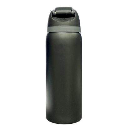 Ecovial 32 OZ - Vacuum Bottle Sip n Swig 960 ML (Black) - Jaiman Toys