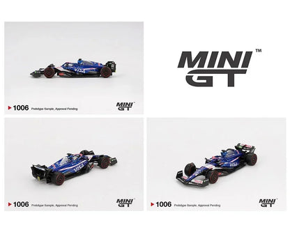 Mini GT 1:64 RB VCARB 01 #3 Daniel Ricciardo – 2024 Bahrain GP F1 Diecast Model