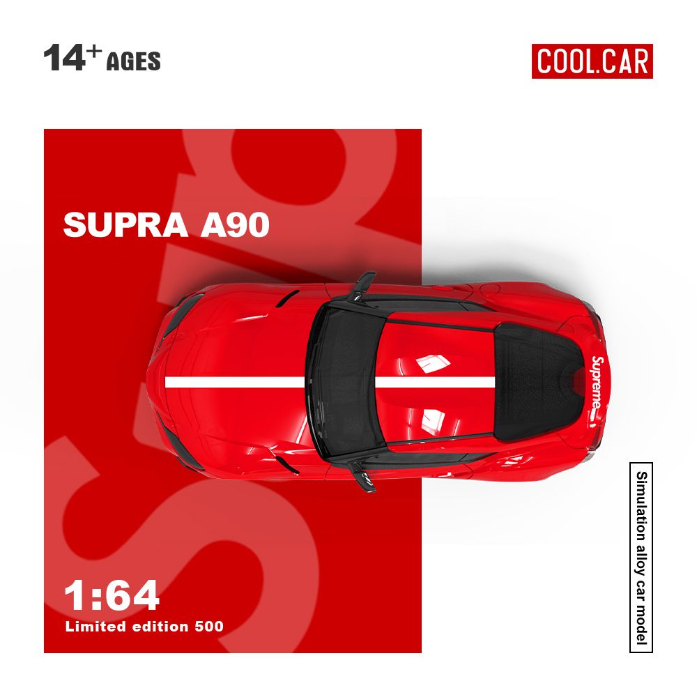 Cool Car 1:64 Toyota Supra A90 Supreme Edition Diecast Model Car with  Figure – Limited Collector's Edition