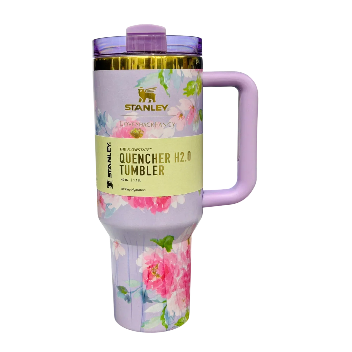 STANLEY LoveShack Fancy The Quencher H2.0 FlowState™ Tumbler | 1.18L with Straw for Water (40 oz) - Jaiman Toys