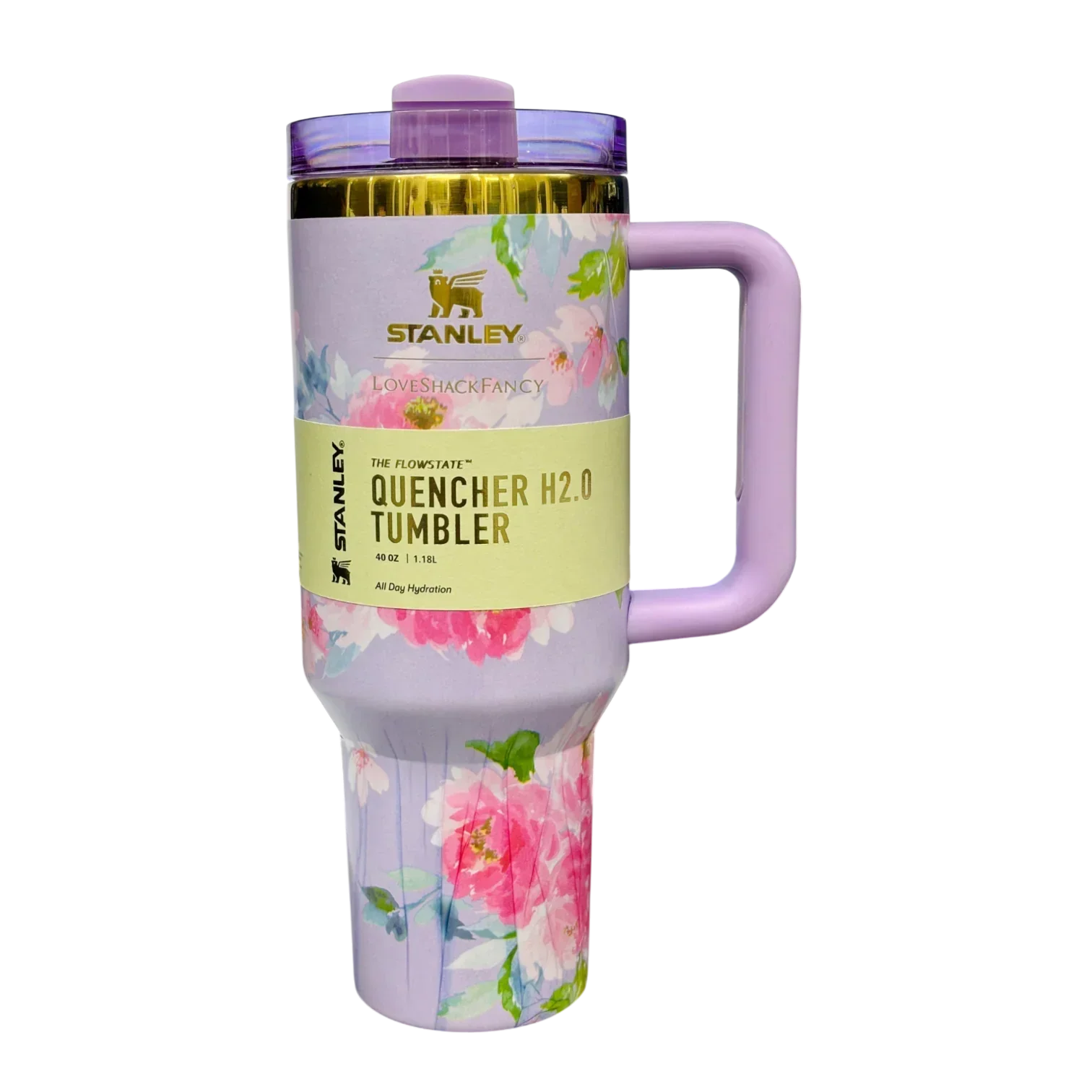 STANLEY LoveShack Fancy The Quencher H2.0 FlowState™ Tumbler | 1.18L with Straw for Water (40 oz) - Jaiman Toys