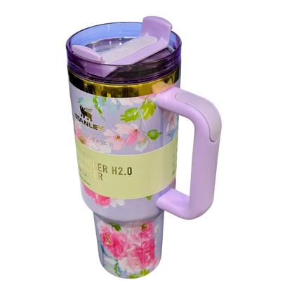 STANLEY LoveShack Fancy The Quencher H2.0 FlowState™ Tumbler | 1.18L with Straw for Water (40 oz) - Jaiman Toys