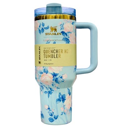 STANLEY LoveShack Fancy The Quencher H2.0 FlowState™ Tumbler | 1.18L with Straw for Water (40 oz) - Jaiman Toys