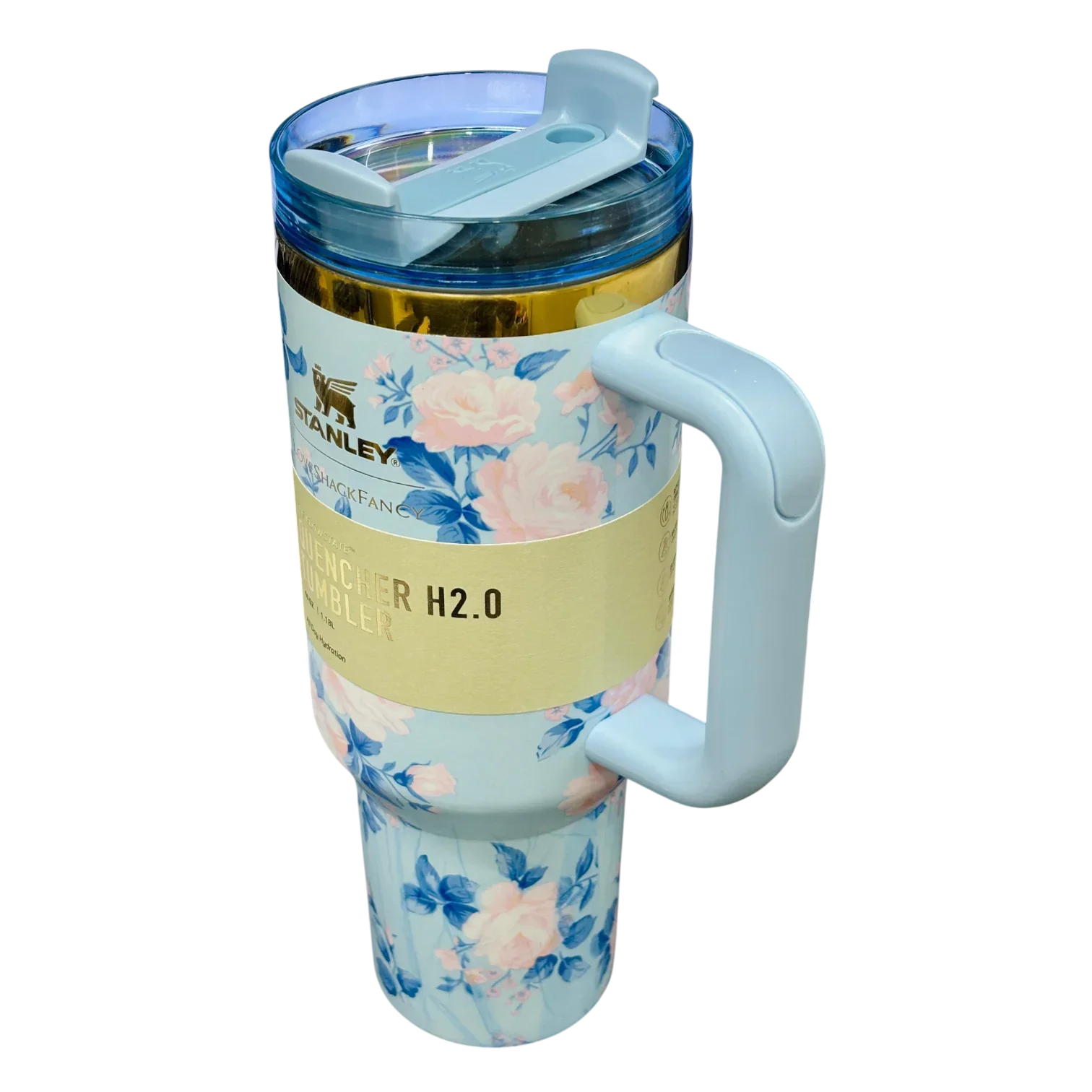 STANLEY LoveShack Fancy The Quencher H2.0 FlowState™ Tumbler | 1.18L with Straw for Water (40 oz) - Jaiman Toys