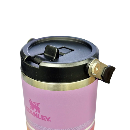 Stanley IceFlow™ Flip Straw Tumbler | 887ml (30 oz) – Purple | Vacuum Insulated Stainless Steel Bottle with Straw, Leak-Resistant Lid & Handle - Jaiman Toys