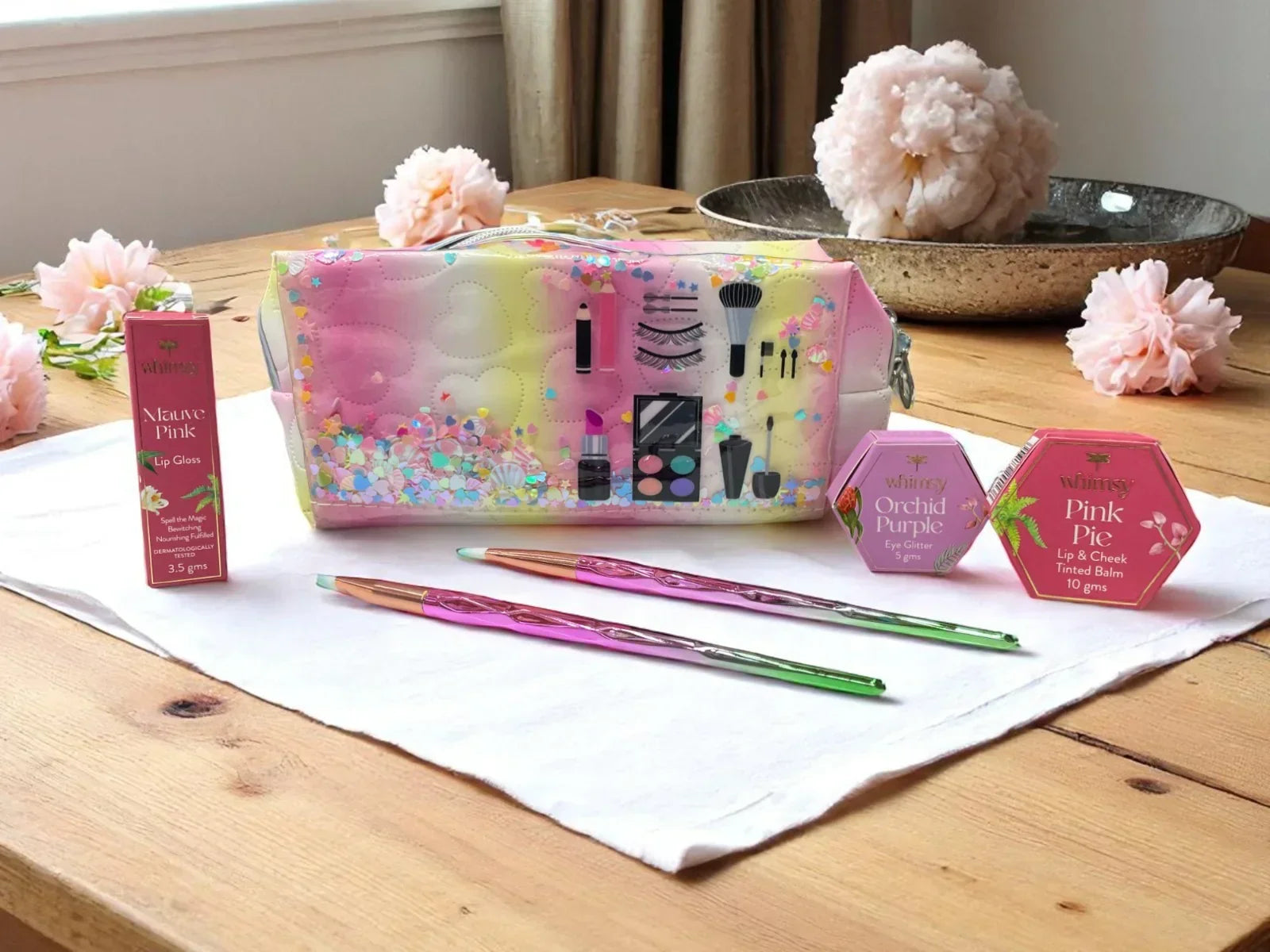 Whimsy Glitters Pouch Beauty Kit - Pack of 5 - Jaiman Toys