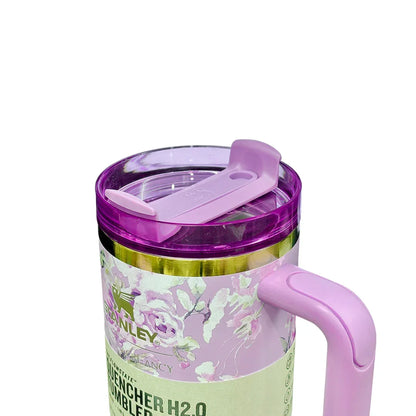 STANLEY LoveShack Fancy Quencher H2.0 FlowState Stainless Steel Vacuum Insulated Tumbler with Lid and Straw for Water, Iced Tea or Coffee (Heather, 40 oz) - Jaiman Toys