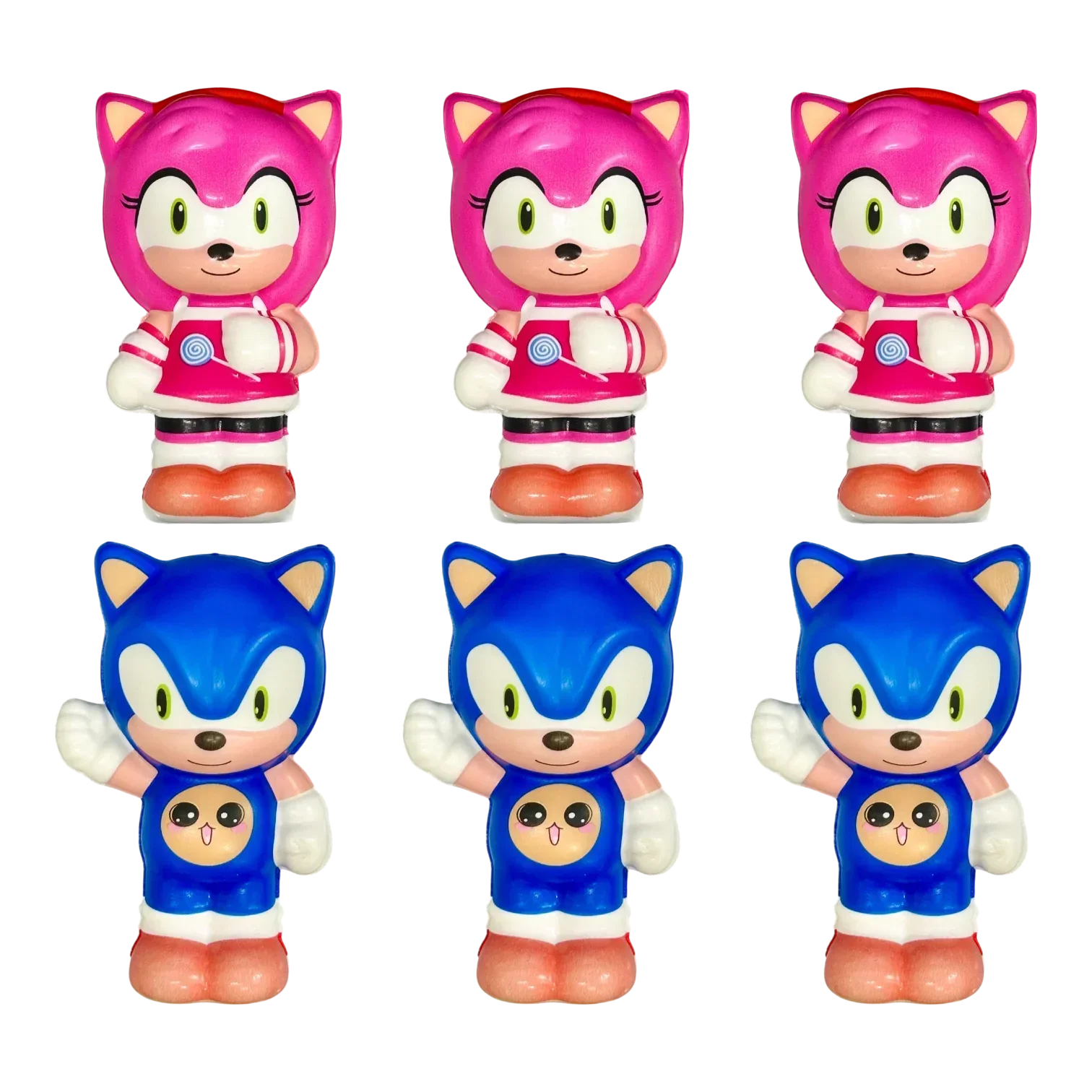 Scented Sonic Foam Squishy 6 Pieces - Jaiman Toys