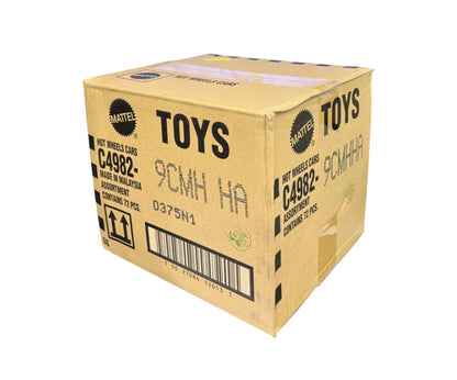 Hot Wheels 2025 Factory-Sealed Case H (9CMH HA) – 72 Die-Cast Cars by Mattel (Brand New Box) - Jaiman Toys