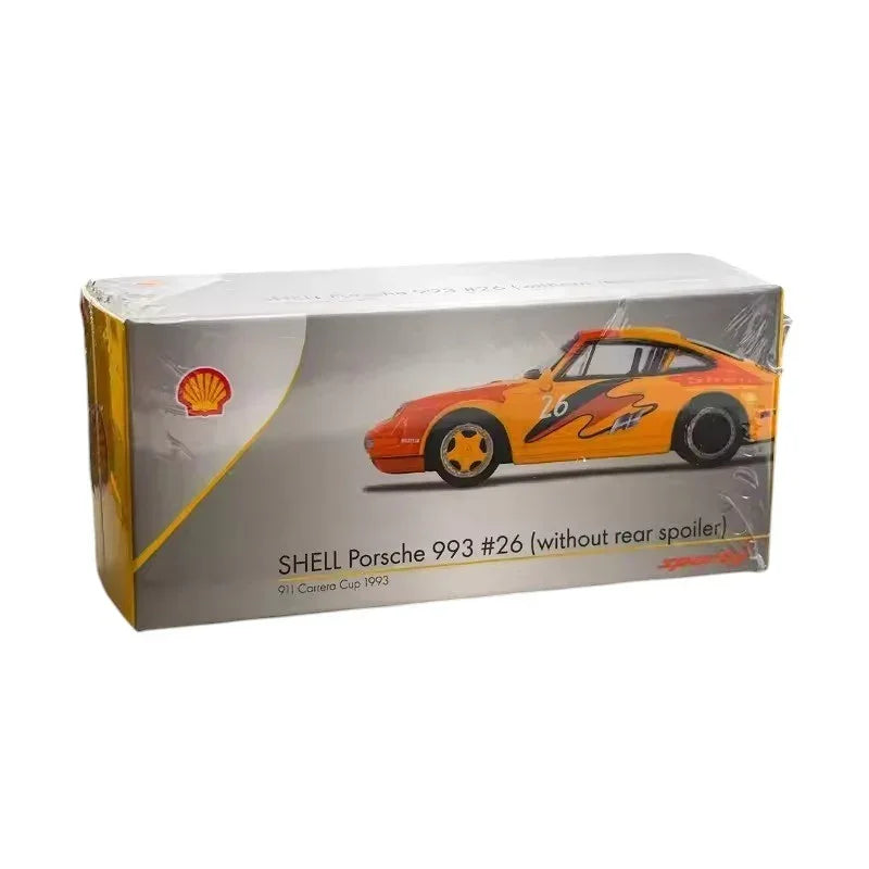 SPARKY 1/64 Diecast Porsche 993 Carrera Cup 1993 Shell without rear spoiler - Jaiman Toys