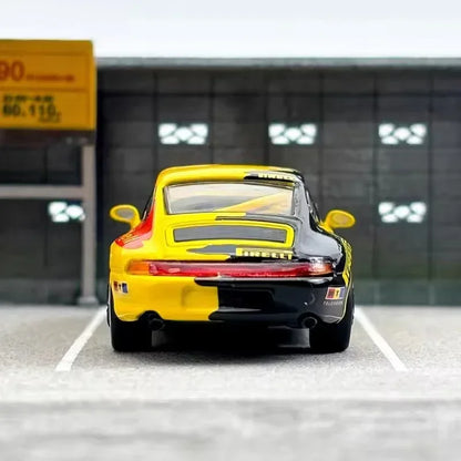 SPARKY 1/64 Diecast Porsche 993 Carrera Cup 1993 Shell without rear spoiler - Jaiman Toys