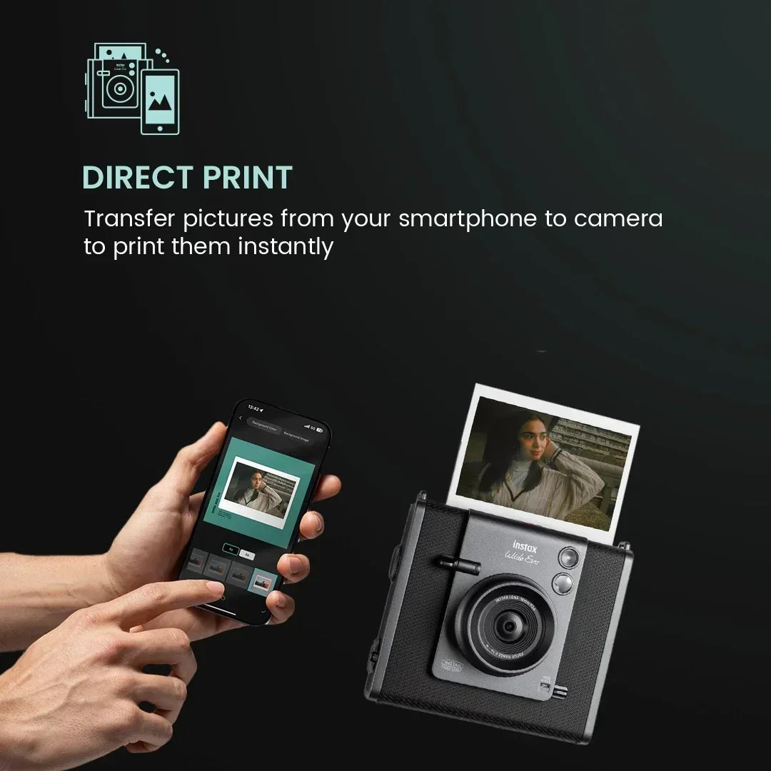 Instax WIDE Evo Premium Edition – Hybrid Instant Camera - Jaiman Toys