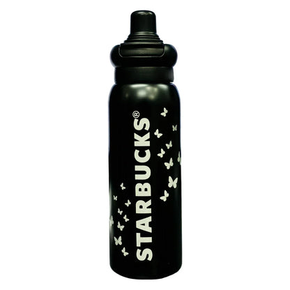 Starbucks Dual-Sip Insulated Bottle for Hot & Cold Drinks 500 ML (Black) - Jaiman Toys