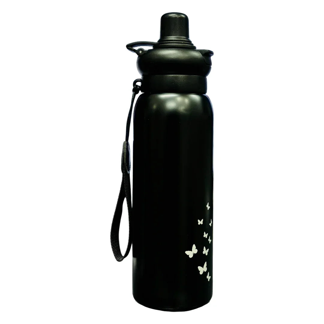 Starbucks Dual-Sip Insulated Bottle for Hot & Cold Drinks 500 ML (Black) - Jaiman Toys